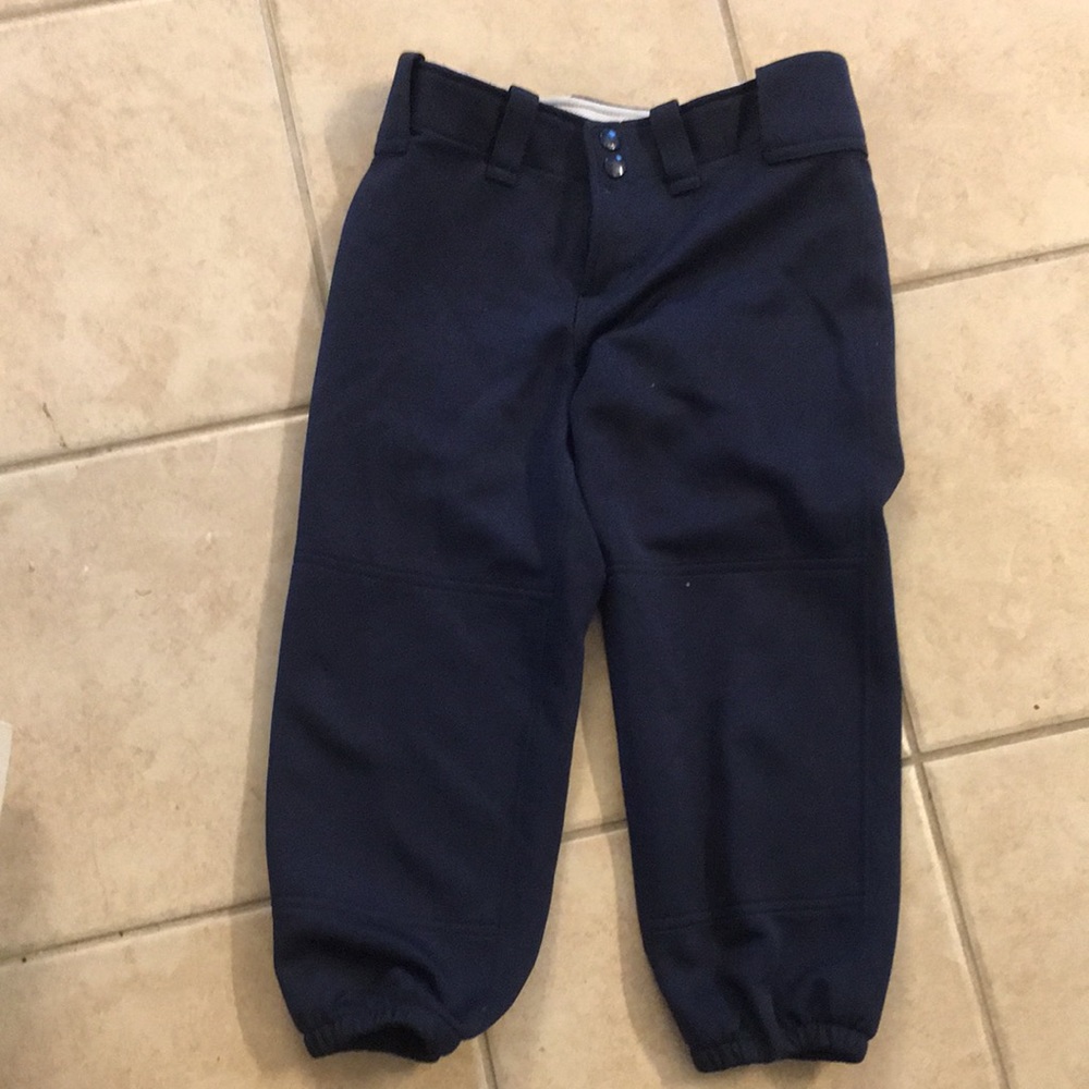 Mizuno Youth Large girls navy softball pants